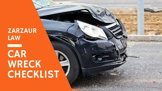 Zarzaur Law's Car Accident Checklist