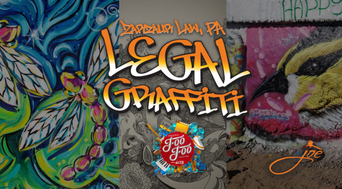 “Legal Graffiti” Foo Foo Style – Live Painting Event at Zarzaur Law Building to Take Place Nov. 8-10 in Downtown Pensacola