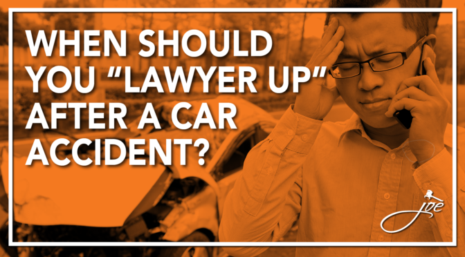 When Should You “Lawyer Up” Following a Car Wreck?