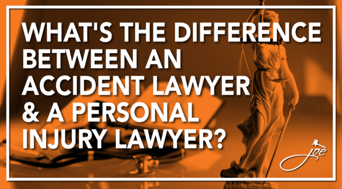What’s the Difference Between an Accident Lawyer and a Personal Injury Lawyer?