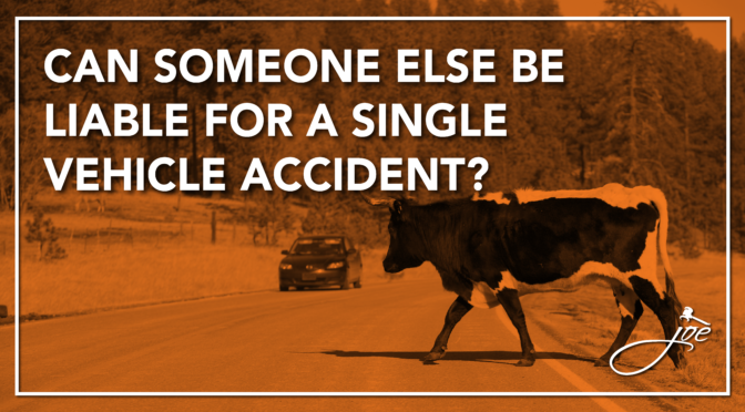Can Someone Else Be Liable For A Single Vehicle Accident?