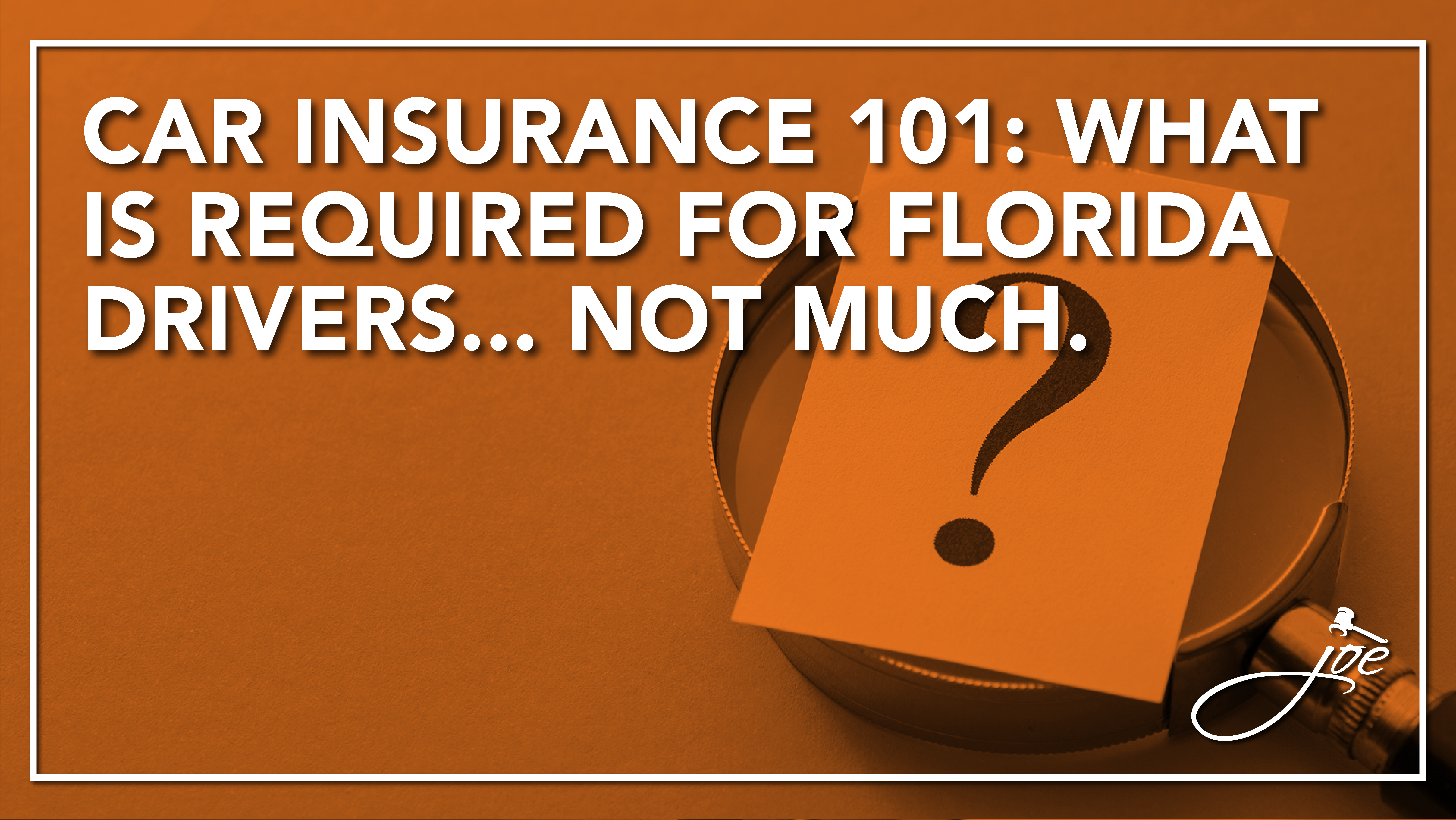 Florida Car Insurance 101: Yes, It’s Legal For A Florida Resident To Register And Drive A Car That Has Zero Insurance For Your Injuries Caused By Their Car?