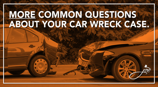 Most Common Questions About Car Accident Cases