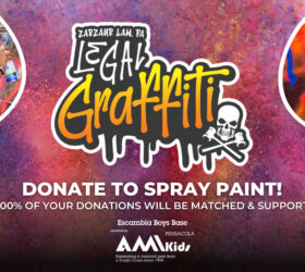 legal graffiti fundraiser event