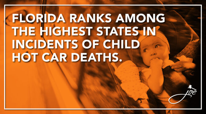 Florida Ranks Among The Highest States In Incidents Of Child Hot Car Deaths