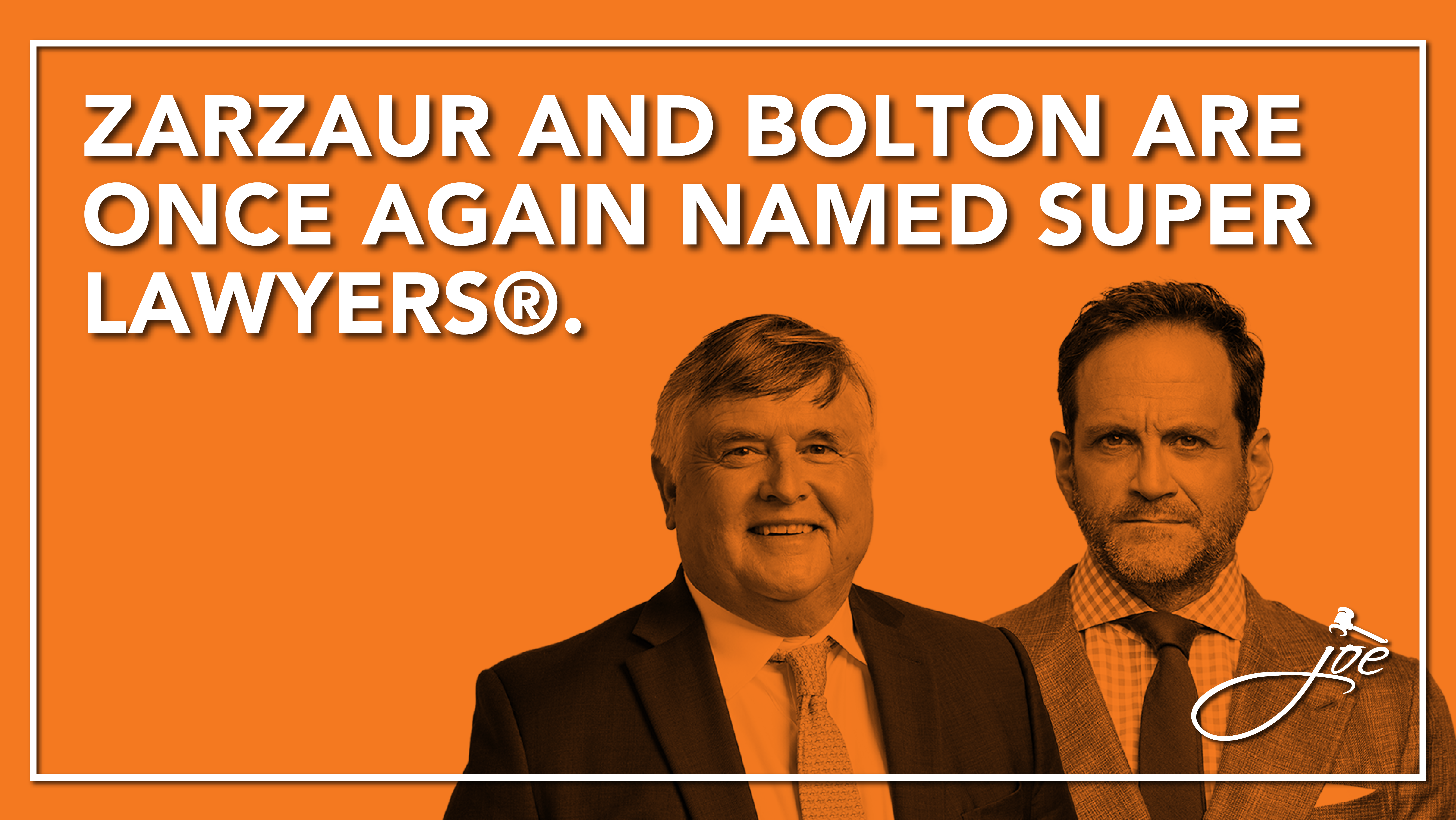 Zarzaur And Bolton Are Once Again Named Super Lawyers®.