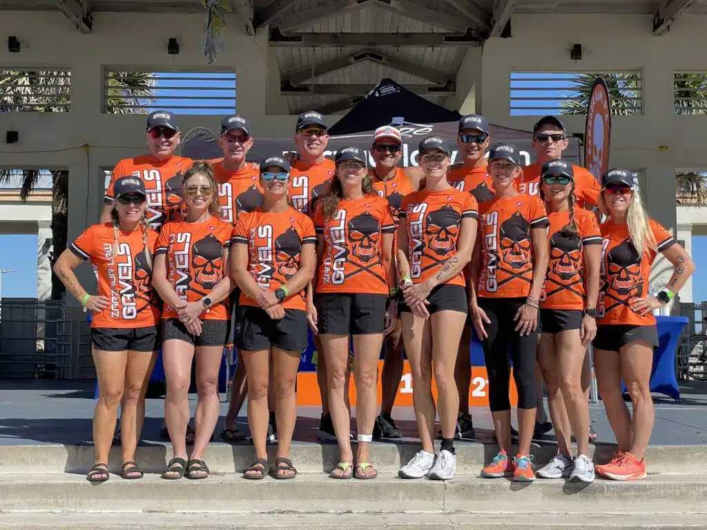 The Zarzaur Law Gavels triathlon team