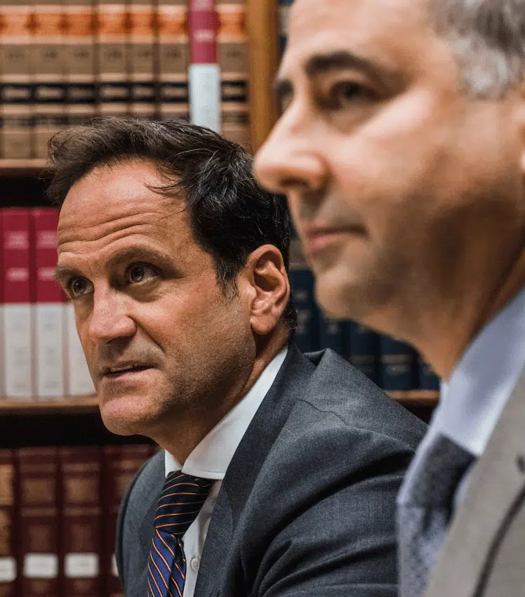 Joe Zarzaur working on personal injury case