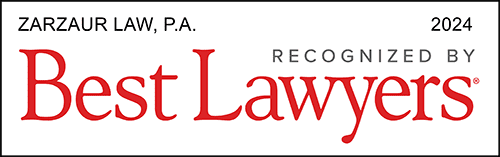 Best Lawyers 2024 - Zarzaur Law P.A. Recognized