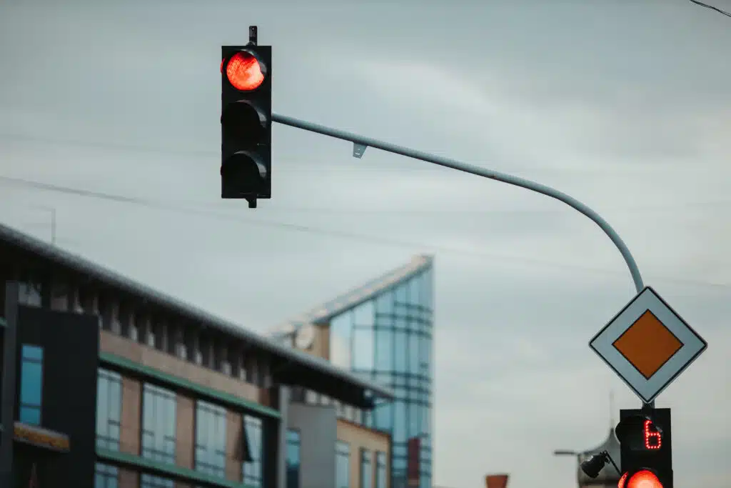Red light camera in Pensacola, Florida